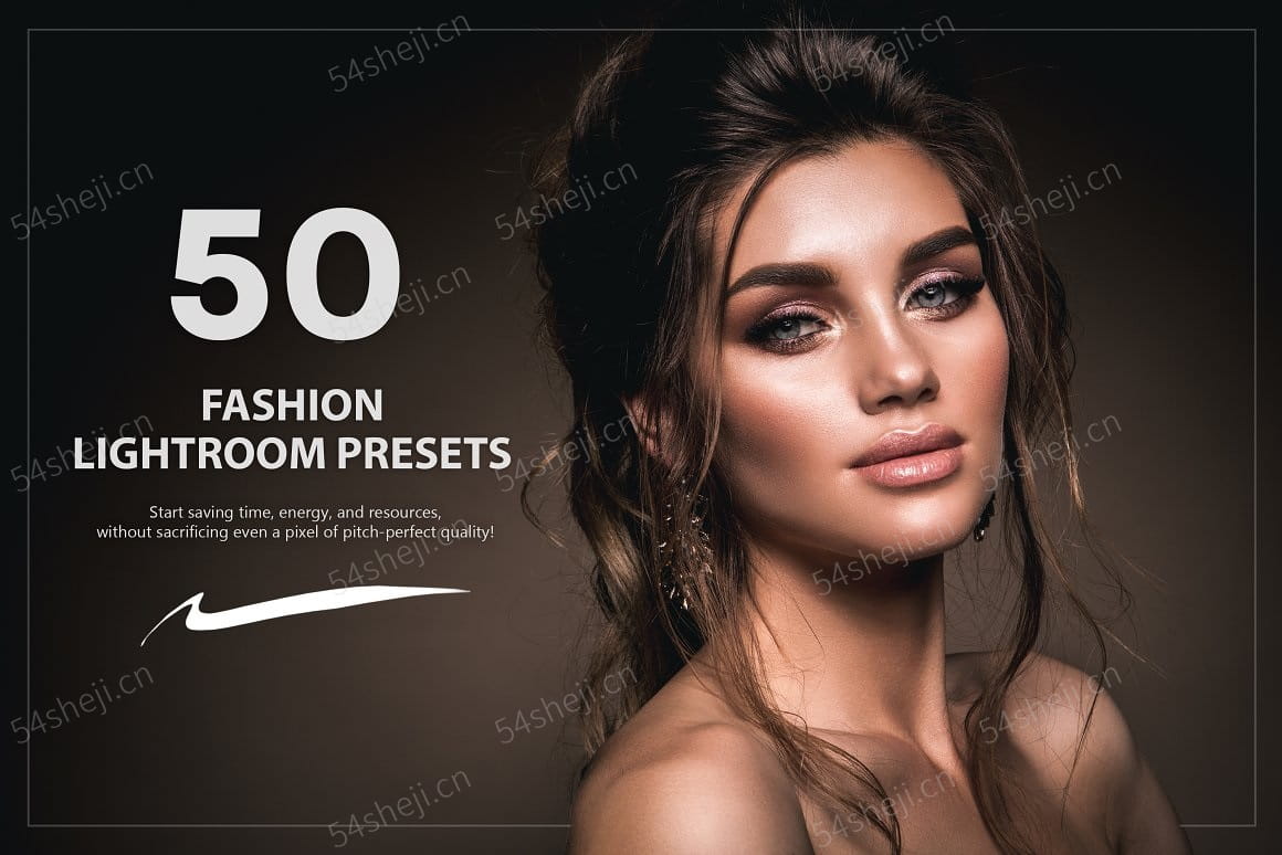 50款时尚模特皮肤润饰LR调色预设 Fashion Lightroom Presets